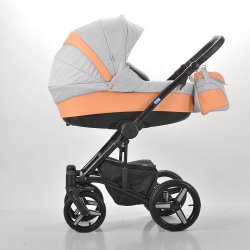 CH09 - Детская коляска Mr Sandman West-East Premium (2 в 1) 50% Эко кожа